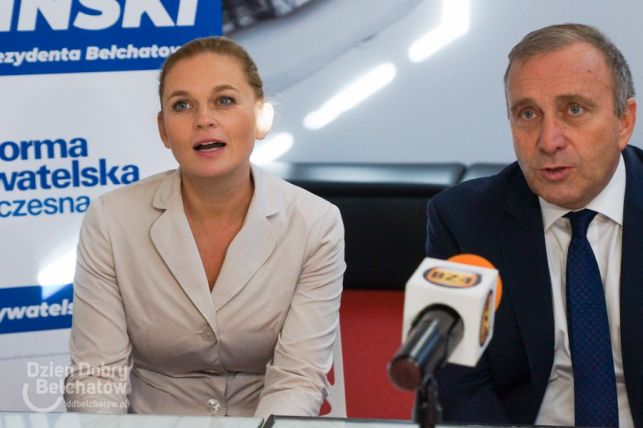 Schetyna, Lubnauer i Nowacka w Bełchatowie z poparciem dla lokalnych kandydatów Koalicji Obywatelskiej [FOTO][FILM] - Zdjęcie główne