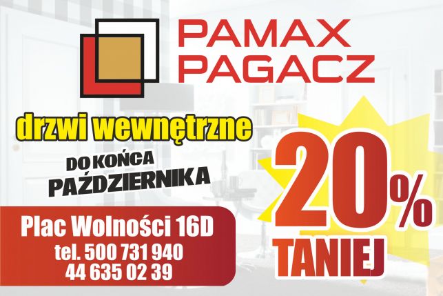  Nowe oblicze salonu Pamax-Pagacz przy pl. Wolności. Sprawdź aktualne RABATY!!! - Zdjęcie główne