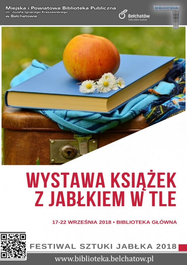 Festiwal Sztuki Jabłka : Wystawa książek z jabłkiem w tle - Zdjęcie główne