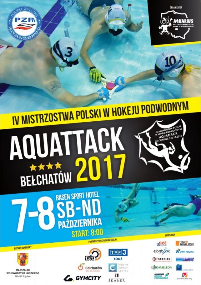 Mistrzostwa Polski w hokeju podwodnym w Bełchatowie - Zdjęcie główne
