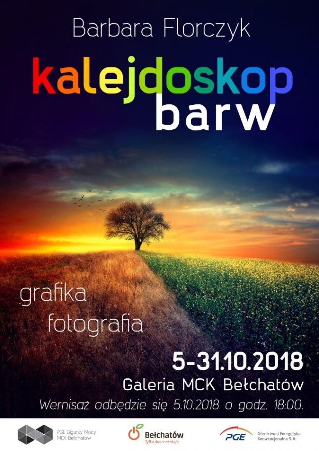 Kalejdoskop barw-wystawa  grafik oraz fotografii Barbary Florczyk - Zdjęcie główne