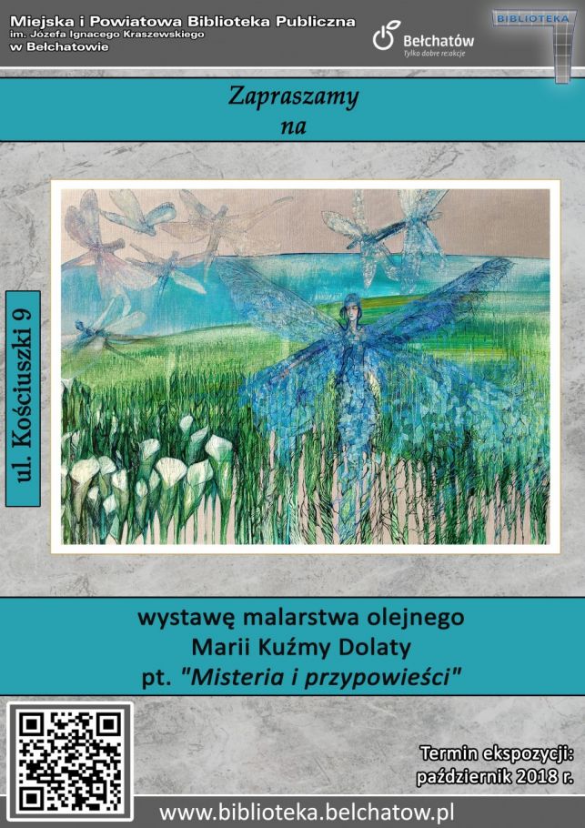 Wystawa  malarstwa  olejnego  Marii Kuźmy Dolaty - Zdjęcie główne