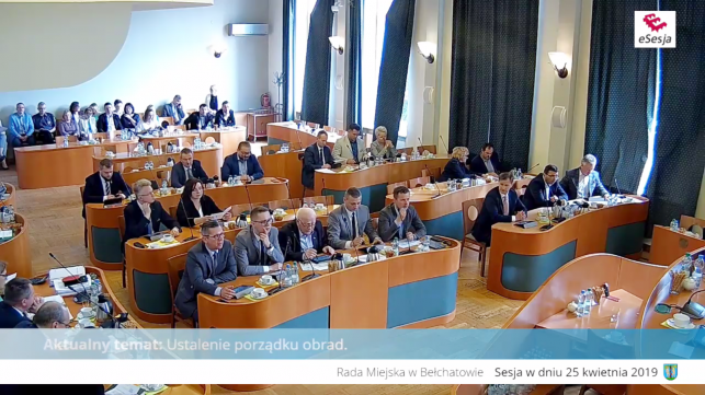 X Sesja Rady Miejskiej w Bełchatowie [VIDEO] - Zdjęcie główne