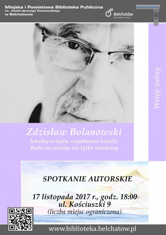 Autorskie spotkanie ze Zdzisławem Bolanowskim  - Zdjęcie główne