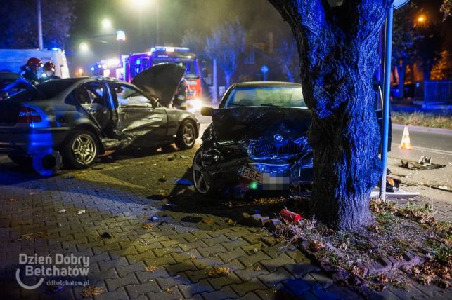 BMW kontra BMW - wypadek na Lipowej [FOTO] - Zdjęcie główne