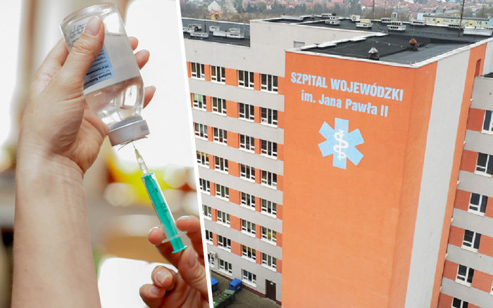 Rozpoczęły się szczepienia przeciw COVID-19 w Bełchatowie. Kto był pierwszy w kolejce po zastrzyk? - Zdjęcie główne