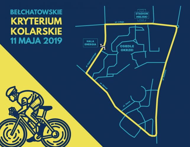Już w sobotę impreza kolarska zablokuje całkowicie ulice w centrum Bełchatowa. Sprawdź, którędy nie przejedziesz! [MAPA] - Zdjęcie główne