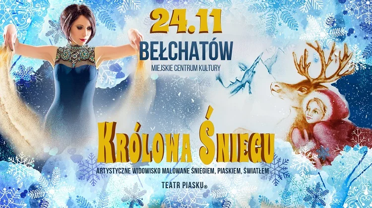 Pamiętasz opowieść o Królowej Śniegu? Teatr Piasku Tetiany Galitsyny zaprasza na spektakl! - Zdjęcie główne
