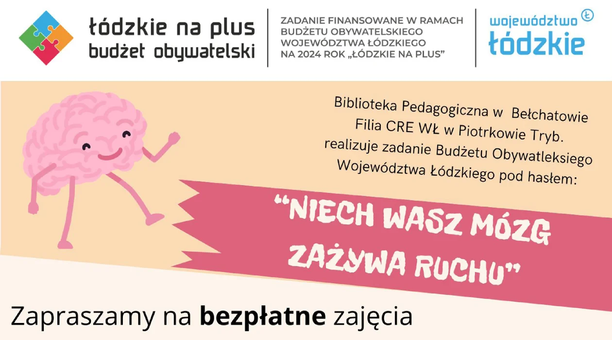 Rusza jesienny cykl bezpłatnych zajęć "Niech Wasz mózg zażywa ruchu". Sprawdź terminy spotkań. - Zdjęcie główne