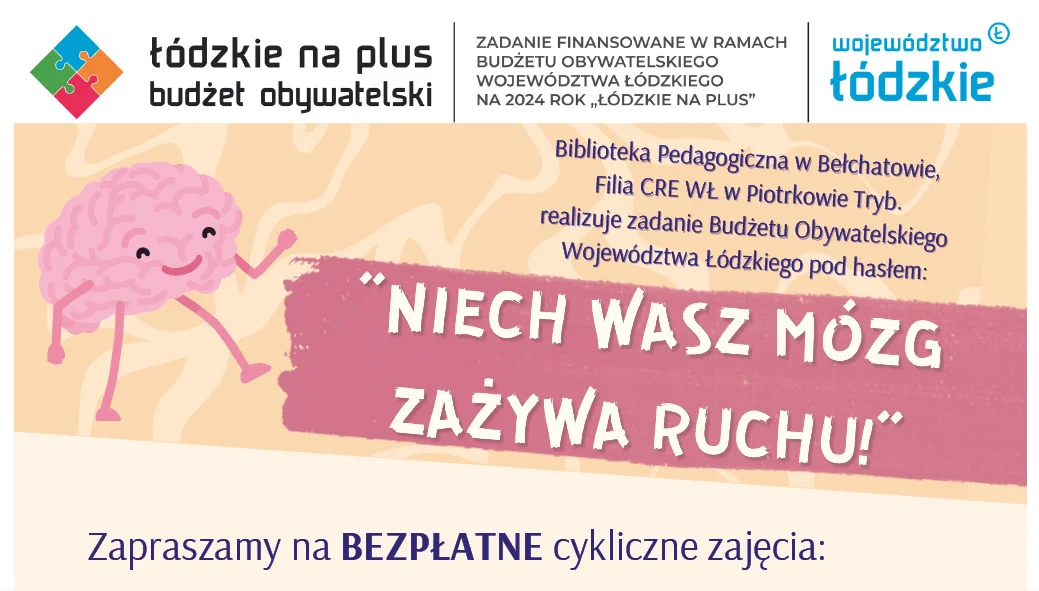 Odkryj radość nauki i aktywności fizycznej w Bibliotece Pedagogicznej w Bełchatowie! - Zdjęcie główne