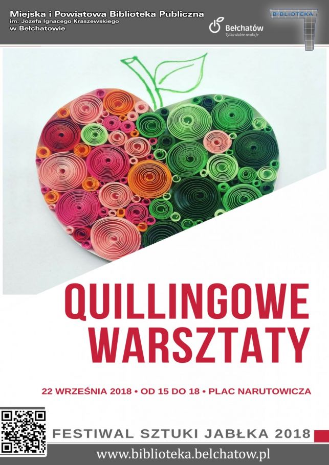 Festiwal Sztuki Jabłka : Quillingowe Warsztaty - Zdjęcie główne