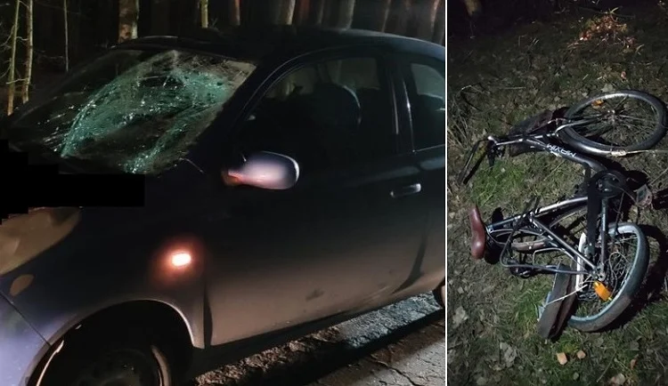 Samochód potrącił 14-letniego rowerzystę. Karetka zabrała chłopca do szpitala - Zdjęcie główne