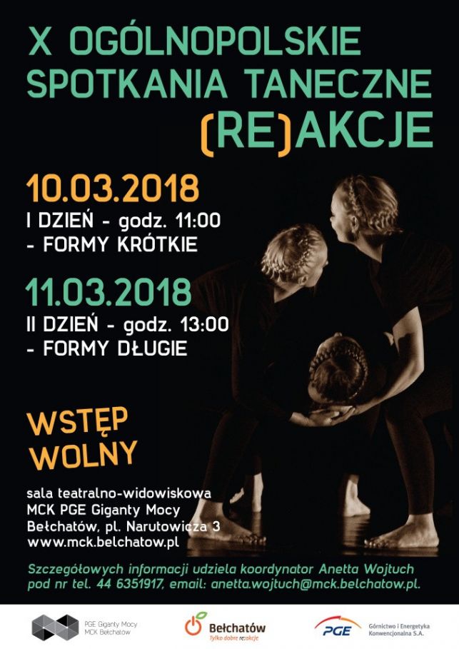 X Ogólnopolskie Spotkania Taneczne (Re)akcje Bełchatów 2018 - Zdjęcie główne
