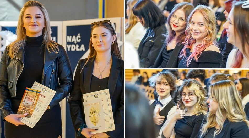 Maturzyści z Kochanowskiego zakończyli rok szkolny. Posypały się nagrody i wyróżnienia [FOTO] - Zdjęcie główne