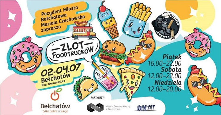 Food Trucki powracają do Bełchatowa! Pyszne jedzenie z różnych zakątków świata - Zdjęcie główne