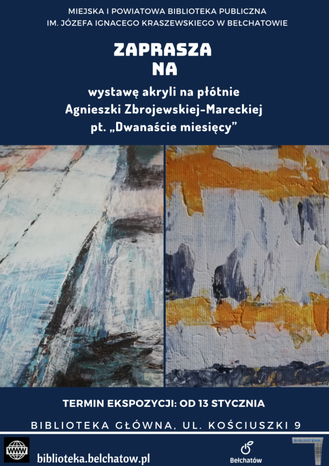 Wystawa malarstwa Agnieszki Zbrojewskiej-Mareckiej - Zdjęcie główne