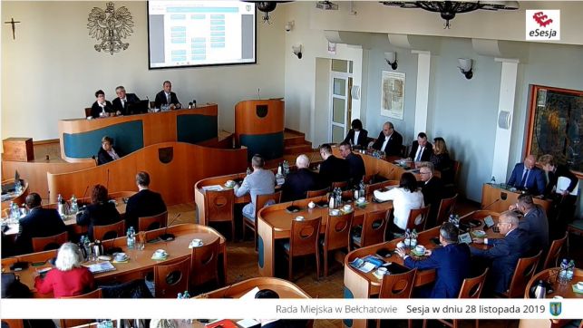 Trwa XVI Sesja Rady Miejskiej w Bełchatowie [TRANSMISJA NA ŻYWO] - Zdjęcie główne