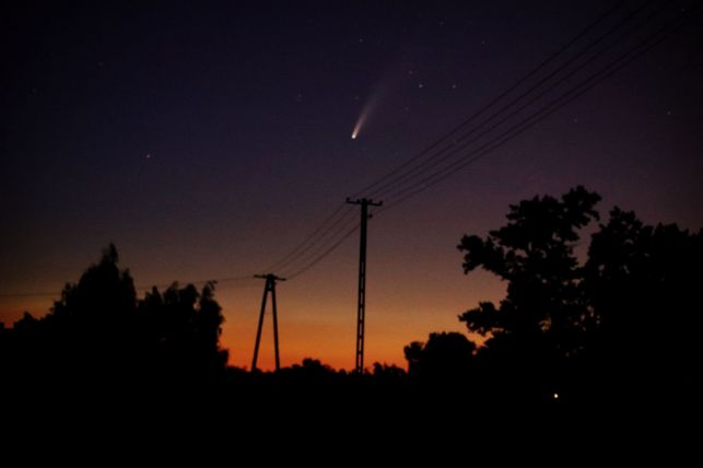 Kometa na bełchatowskim niebie. Kiedy można ją zobaczyć? - Zdjęcie główne