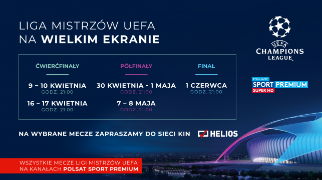 Ligi Mistrzów UEFA na wielkim ekranie - Zdjęcie główne