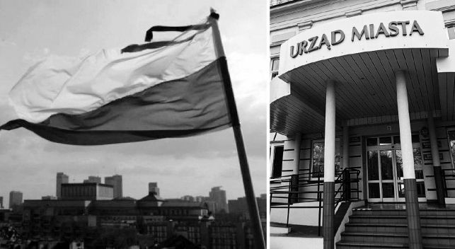 Dwa dni żałoby. Flagi w Bełchatowie opuszczone do połowy masztów, odwołany koncert - Zdjęcie główne
