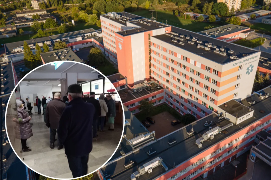Pacjenci „szturmują” bełchatowski szpital. Jaki jest powód? - Zdjęcie główne