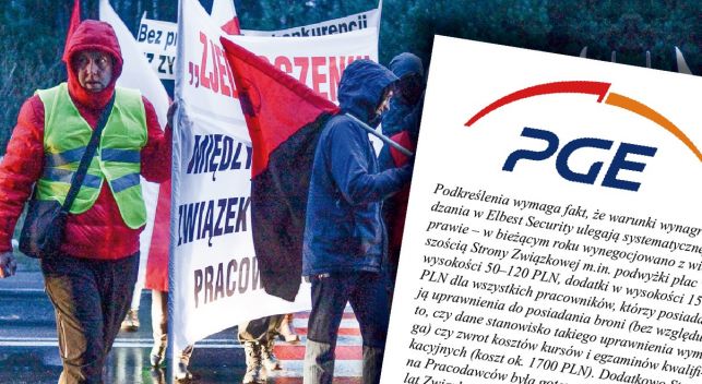 PGE komentuje sprawę protestów pracowników Elbest - Zdjęcie główne