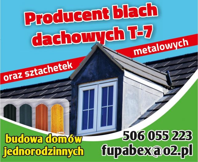 Producent blach dachowych T7 - Zdjęcie główne