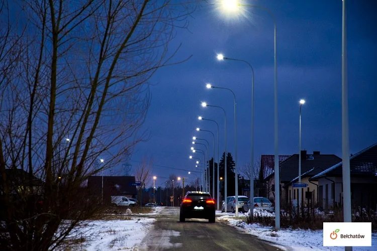 Sto nowych lamp na bełchatowskich ulicach. Gdzie zrobiło się jaśniej?  - Zdjęcie główne