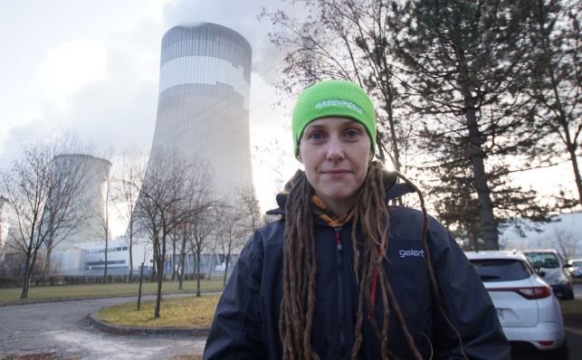 Katarzyna Guzek z Greenpeace o akcji na terenie Elektrowni Bełchatów [VIDEO] - Zdjęcie główne