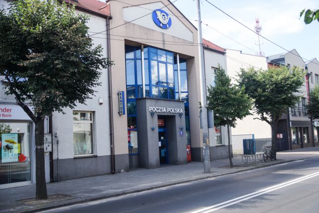 Urząd pocztowy przy ulicy Kościuszki zamknięty. Sanepid: ''chodzi o koronawirusa...'' - Zdjęcie główne