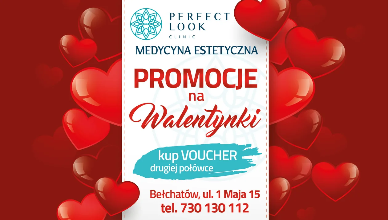 Klinika Medycyny Estetycznej PERFECT LOOK CLINIC zaprasza na walentynkowe promocje! - Zdjęcie główne