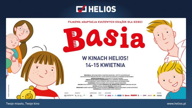 „Basia" ‒ ekranizacja kultowej serii książek dla dzieci 14 kwietnia trafia do kin - Zdjęcie główne