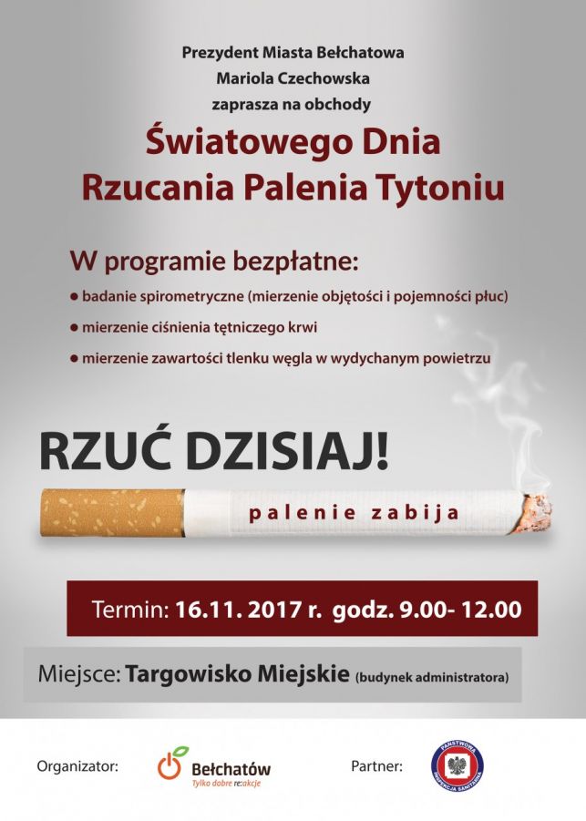 Sprawdź jak papierosy niszczą twoje zdrowie - bezpłatne badania w Bełchatowie - Zdjęcie główne