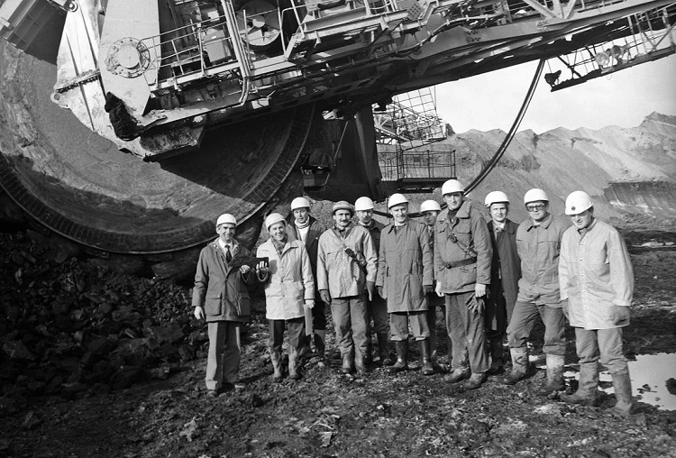 Początek węgla w Bełchatowie. Historyczne zdjęcia i relacje pierwszych górników [FOTO] - Zdjęcie główne