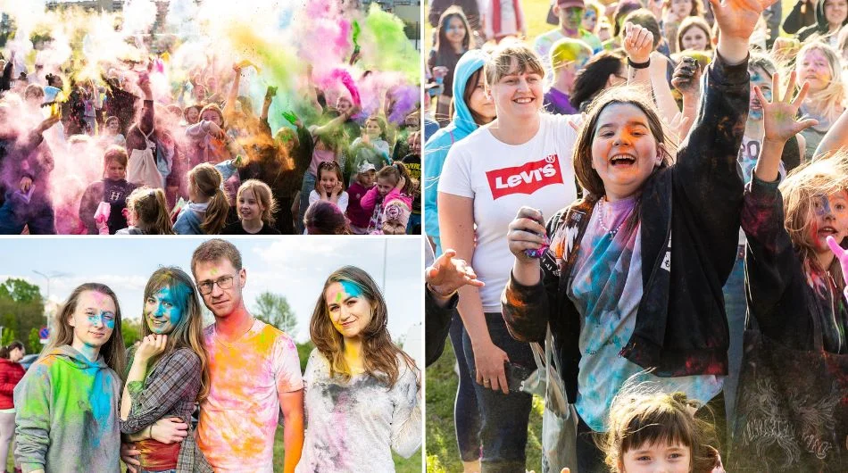Festiwal kolorów w Bełchatowie. Zobacz, jak bawili się mieszkańcy [FOTO] - Zdjęcie główne