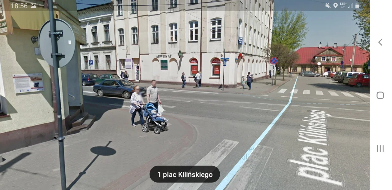 Zakochani w Zgierzu przyłapani przez Google Street View - Zdjęcie główne