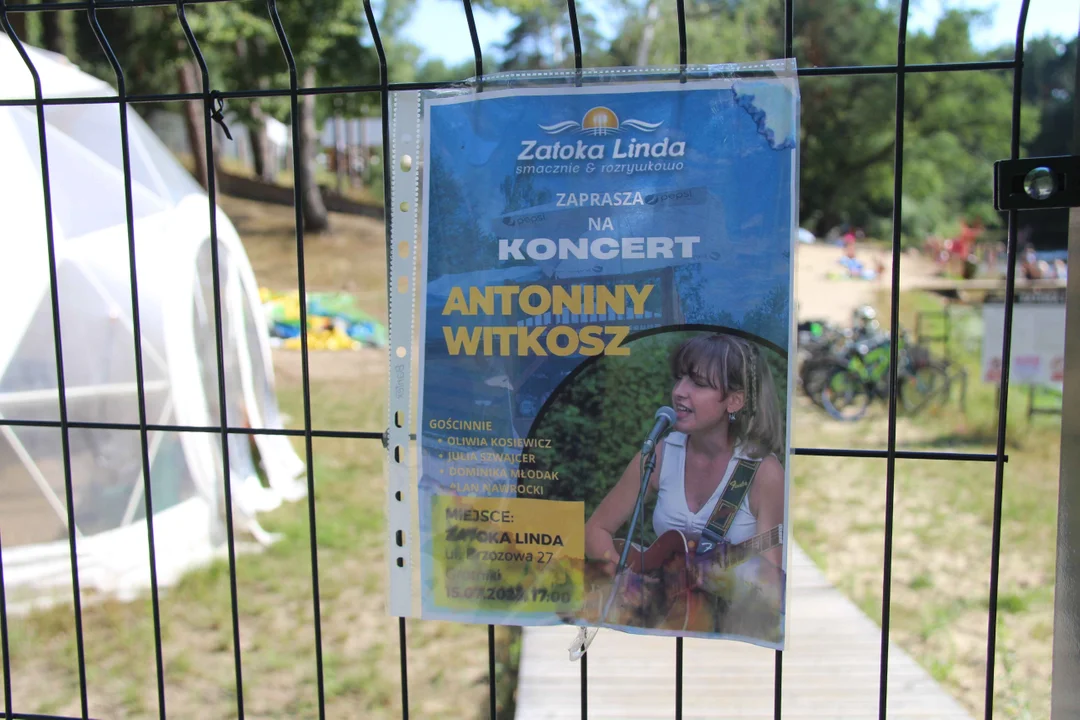 Koncert Tosi Witkosz w Zatoce Linda w Grotnikach - 15.07.2023 r.