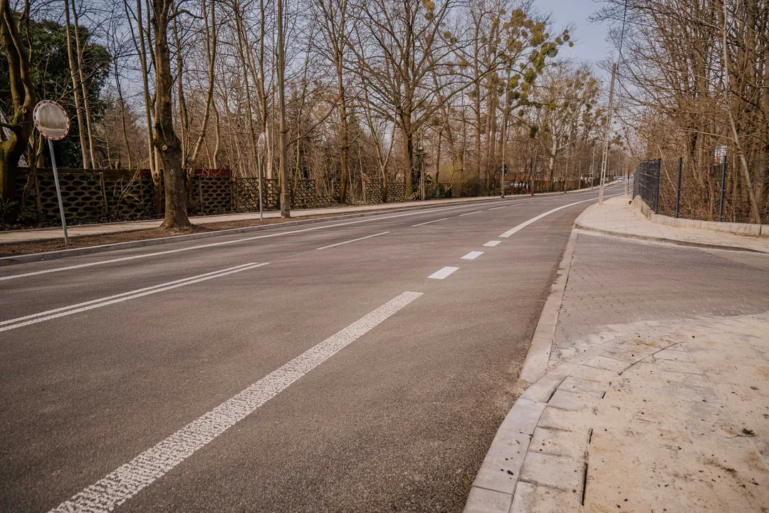 Koniec remontu ulicy Sierakowskiego i św. Teresy w Łodzi