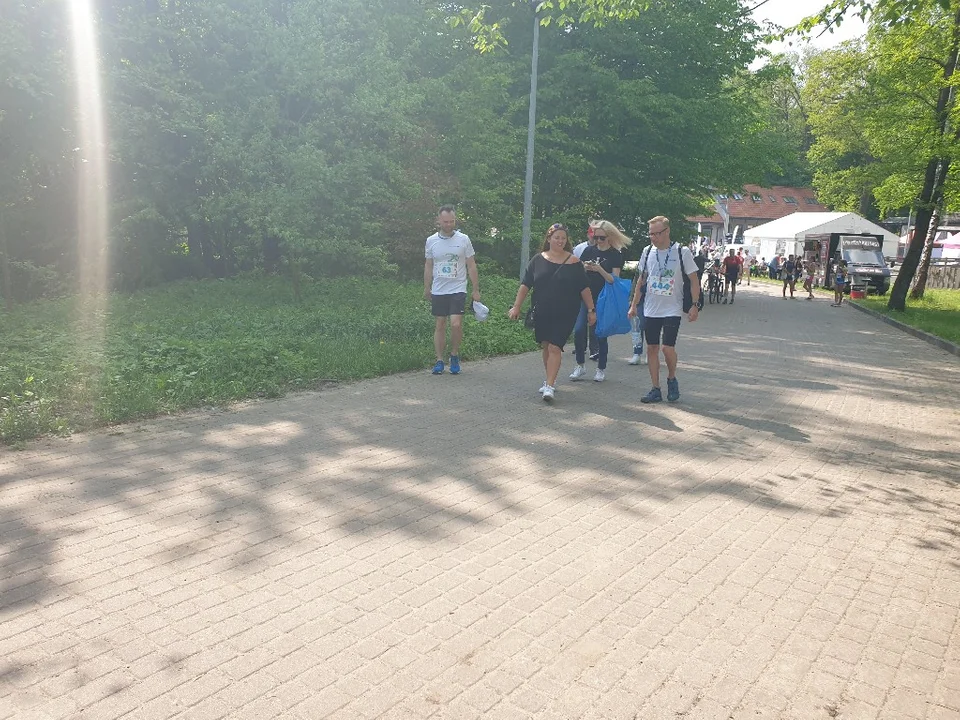 Biegali po Lesie Łagiewnickim dla dzieci z Fundacji Gajusz. Byliście? [zdjęcia]