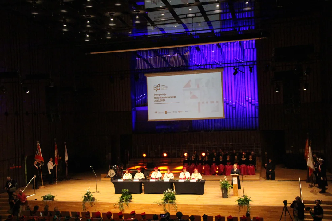 Rozpoczęcie roku akademickiego 2023/2024 w łódzkiej filharmonii