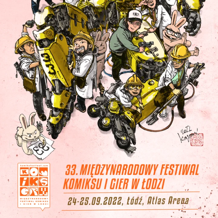 33. Międzynarodowy Festiwal Komiksu i Gier w Atlas Arenie w Łodzi