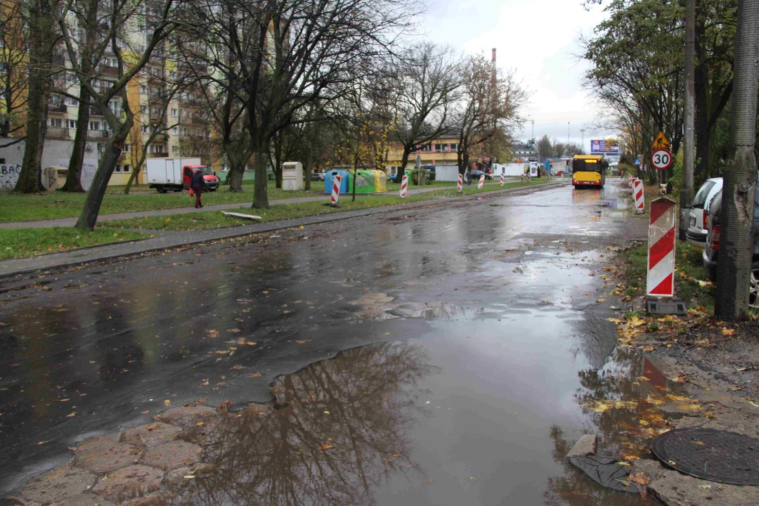 Ruszył remont ul. Inowrocławskiej w Łodzi