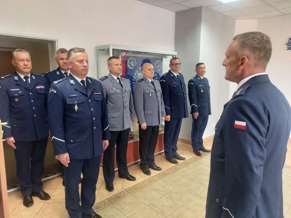Nowy komendant policji w Łęczycy. To odznaczany funkcjonariusz [ZDJĘCIA] - Zdjęcie główne