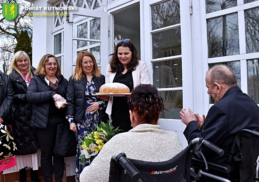 Para pensjonariuszy z Domu Pomocy Społecznej w Pniewie wzięła ślub