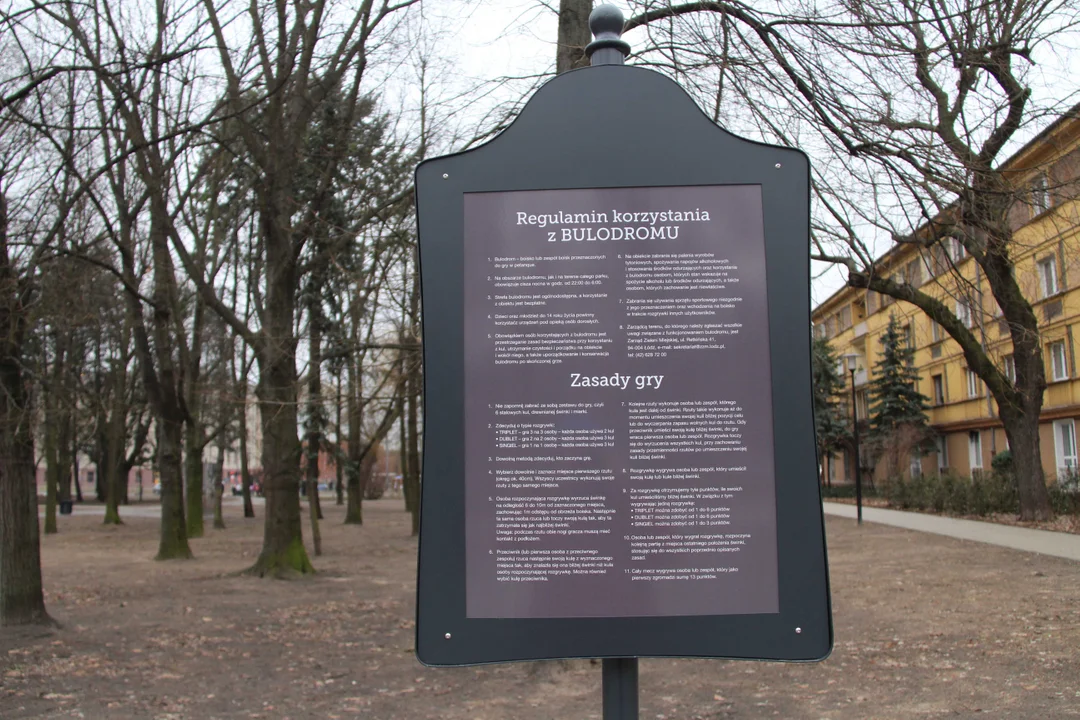 Przebudowa parku Staromiejskiego w Łodzi
