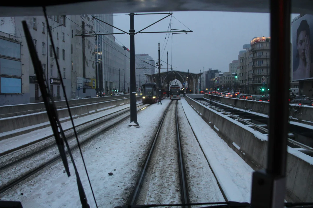 Mikołajkowy tramwaj MPK Łódź wyruszył na ulice Łodzi