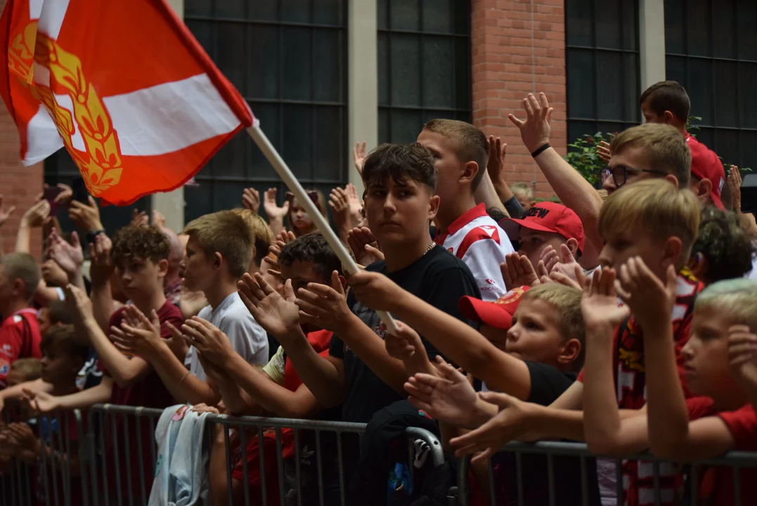 Widzew Łódź w pełnym składzie