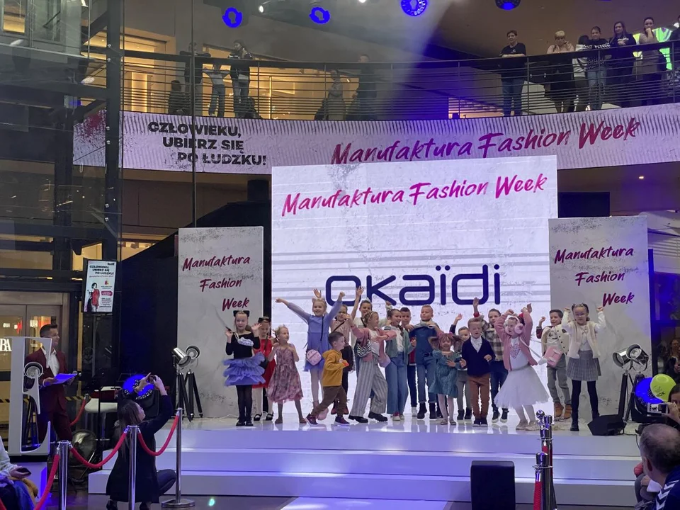 Pokaz mody dziecięcej na 17. Manufaktura Fashion Week