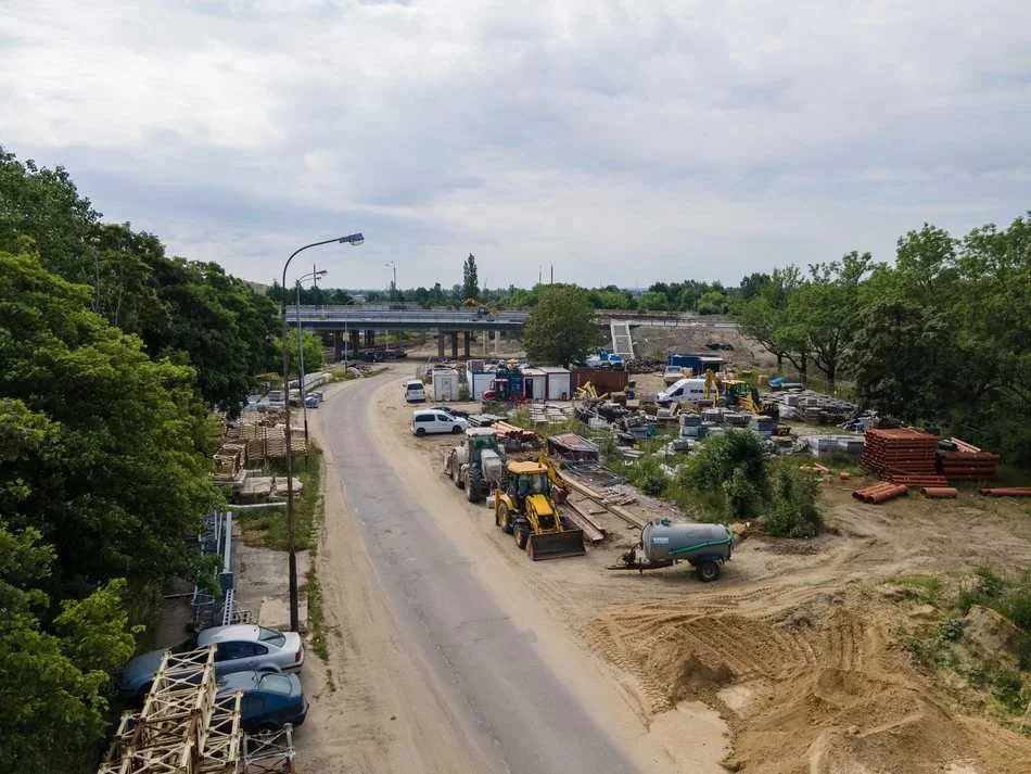 Budowa nowych wiaduktów na ul. Przybyszewskiego w Łodzi