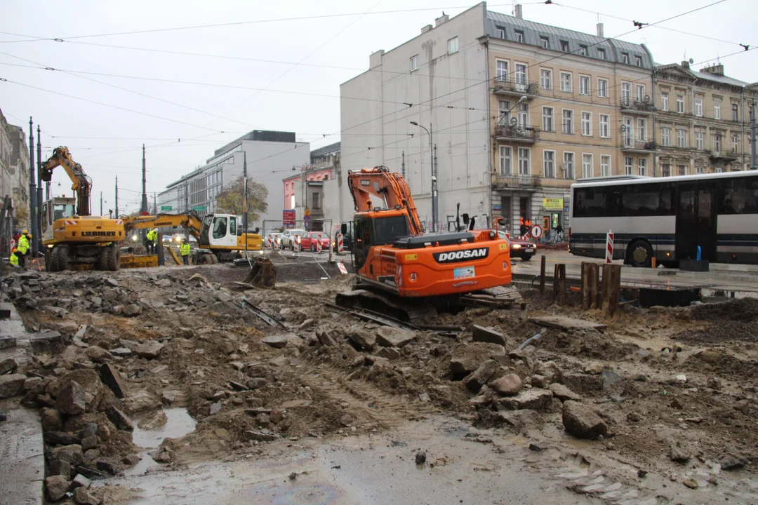 Przebudowa ulicy Legionów w Łodzi
